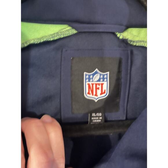NFL Seattle Seahawks Football Men Jacket Blue Green G-III Zip Jacket XL - Picture 5 of 6